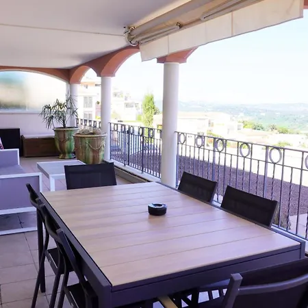 T3, Splendide Vue Mer, Piscine, Tennis By Palmazur Daire Mandelieu